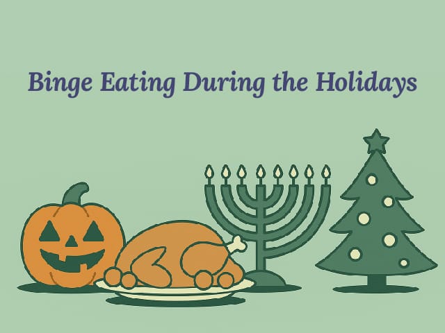 holiday-binge-eating-disorder-flat-illustration 01
