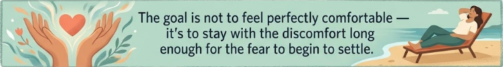 facing food fears eating disorder recovery turning toward fear